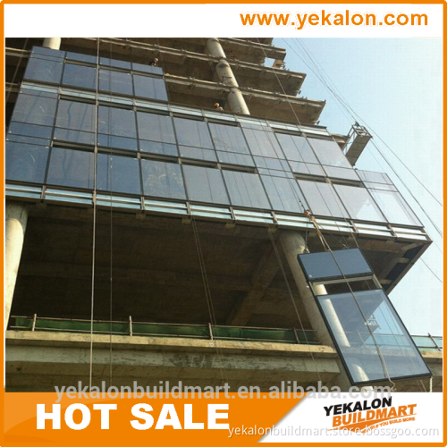 Yekalon Curtain wall system 2015 Shenzhen hot sale decorative exterior wall steel panel